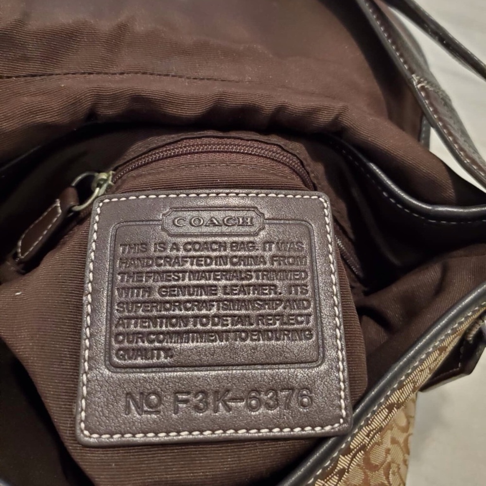 COACH Signature Jacquard Canvas Soho Small Duffle 6376 - Picture 9 of 9